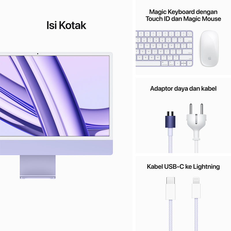 iMac 24 inci - 4 Port (M3, 2023)