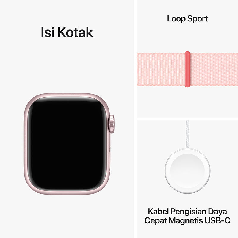 Apple Watch Series 9 with Sport Loops